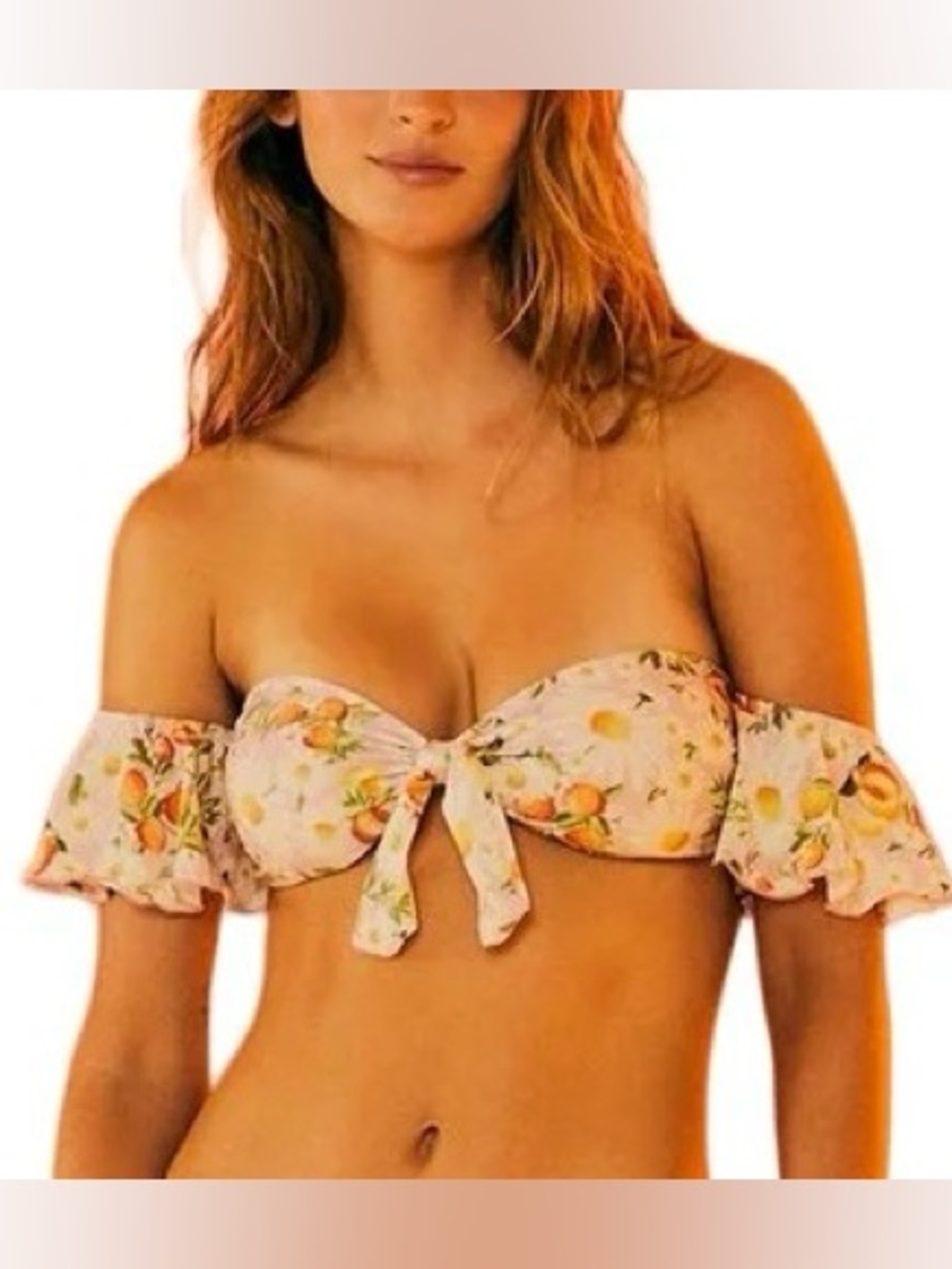 Farm Rio Bandeau Swim Top